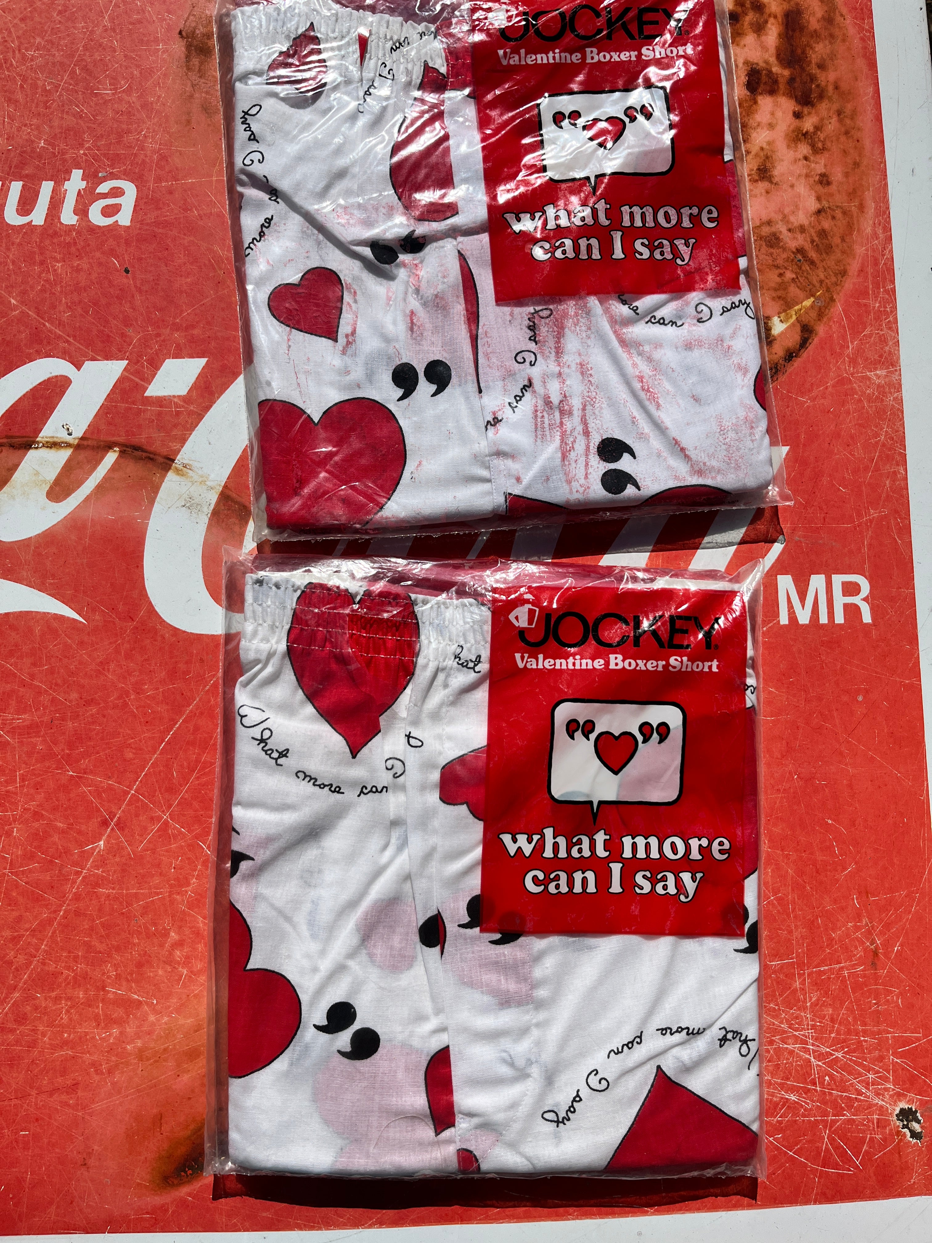 Vintage NOS Jockey Valentine’s Day boxer briefs size 34