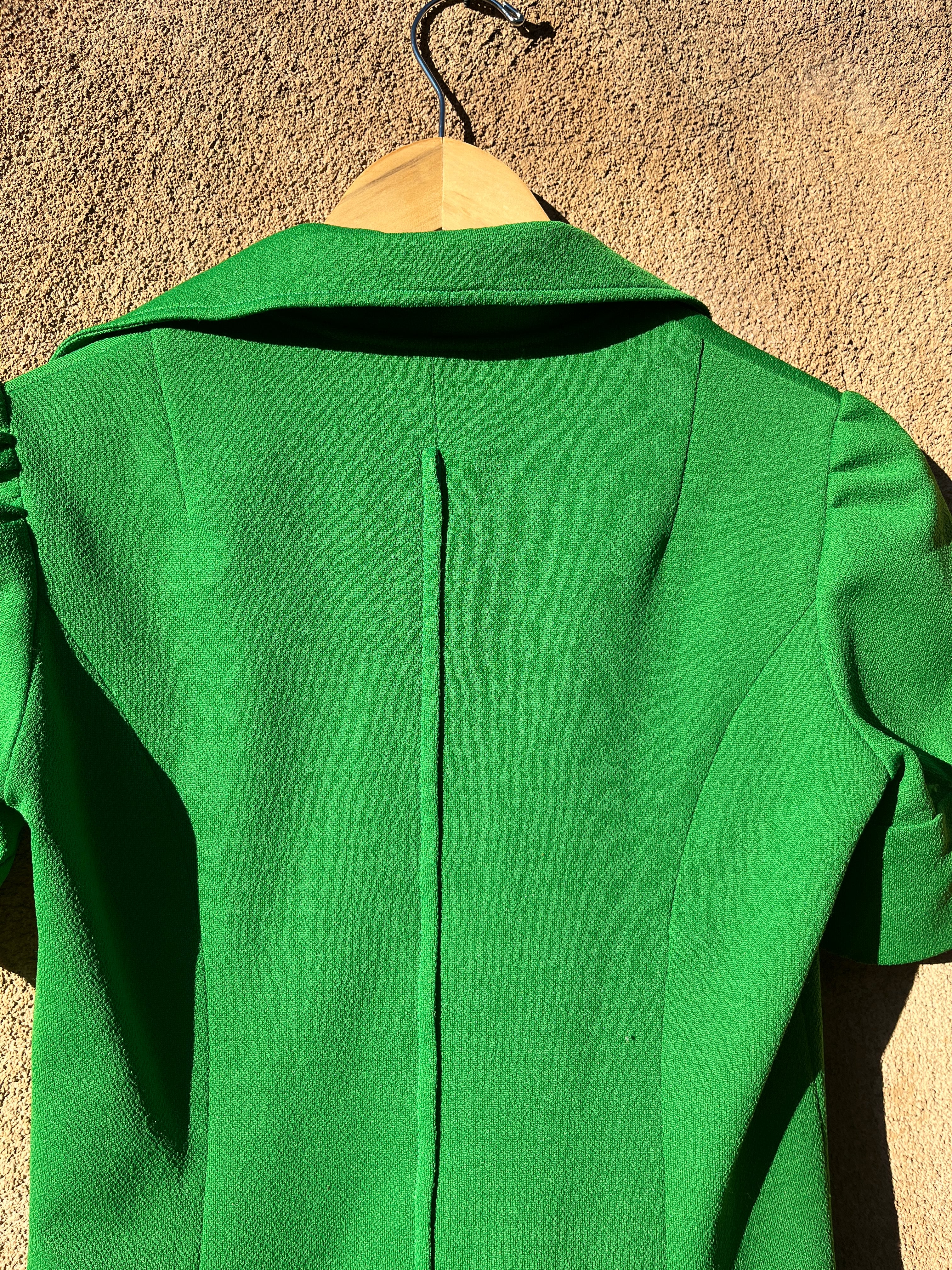 Vintage Grass Green mini dress
