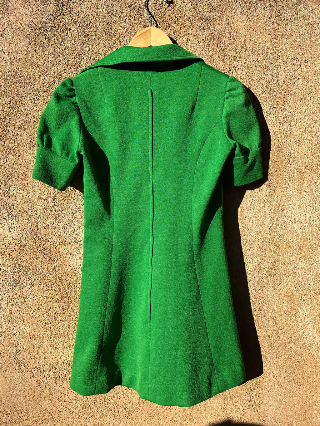 Vintage Grass Green mini dress